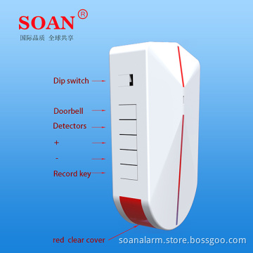 2015 New Design Cheap Remote Control Home Security Alarm Wireless Doorbell (DB001)